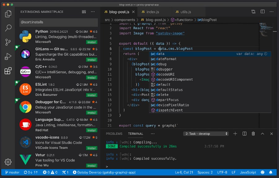14 Best Text Editors for Programming – Windows, Mac and Linux Visual Studio Code
