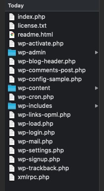 How To Fix "Your PHP Installation Appears to Be Missing the MYSQL Extension Which Is Required by WordPress” Errors WordPress file structure