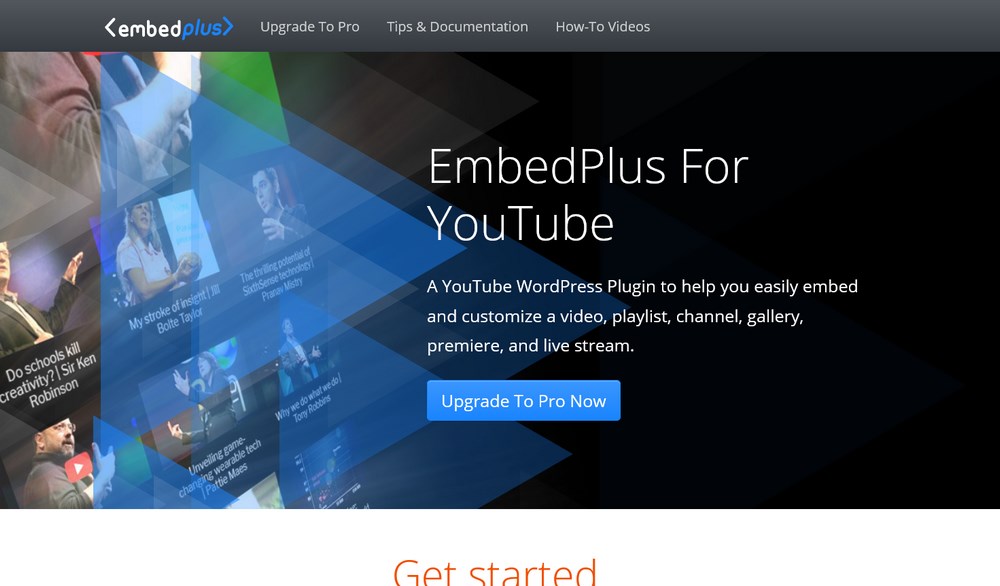 How To Embed Video in WordPress: Complete Beginner’s Guide YouTube WordPress Plugin to embed and customize a video