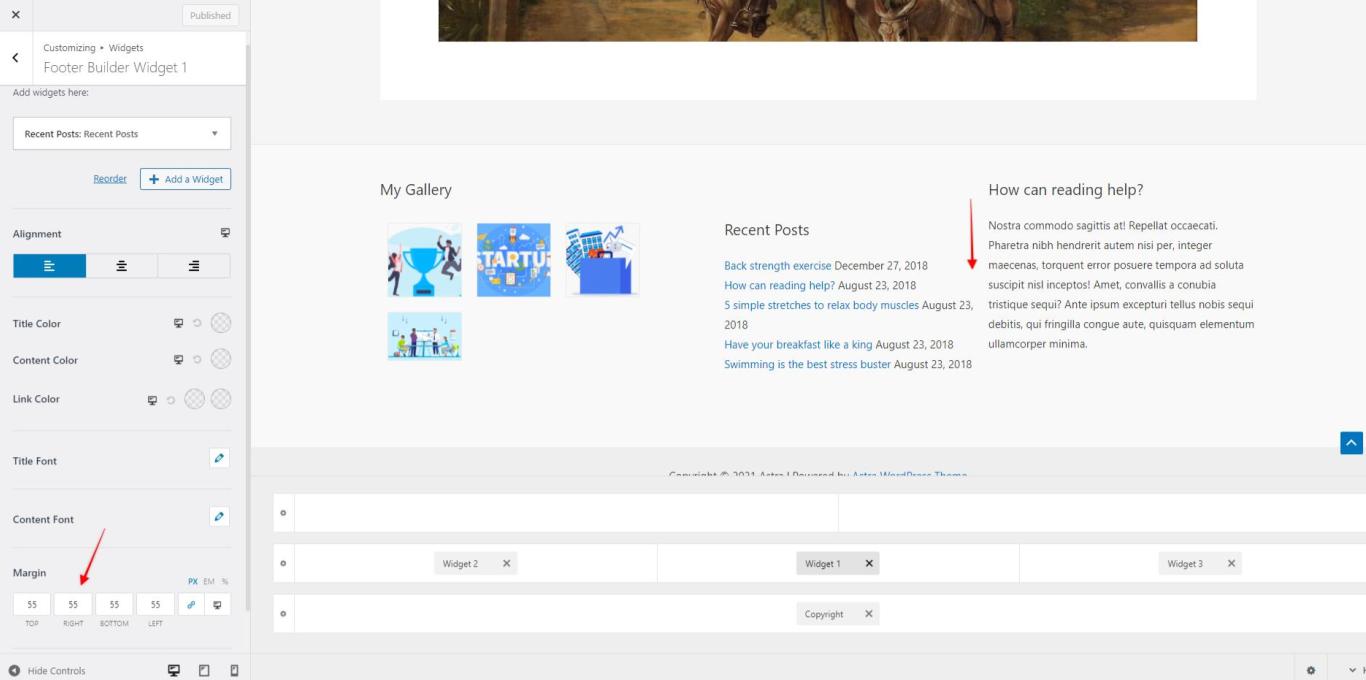 How To Fix Right Margin for the Footer Widget Element Fix Right Margin for the Footer Widget Element