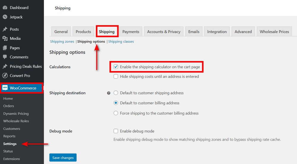 WooCommerce Flat Rate Shipping: All You Need to Know + Setup Guide enable calculator on cart page WooCommerce