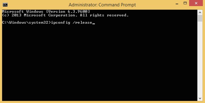 How To Fix DNS_probe_finished_bad_config Errors (9 Simple Ways) ipconfig release