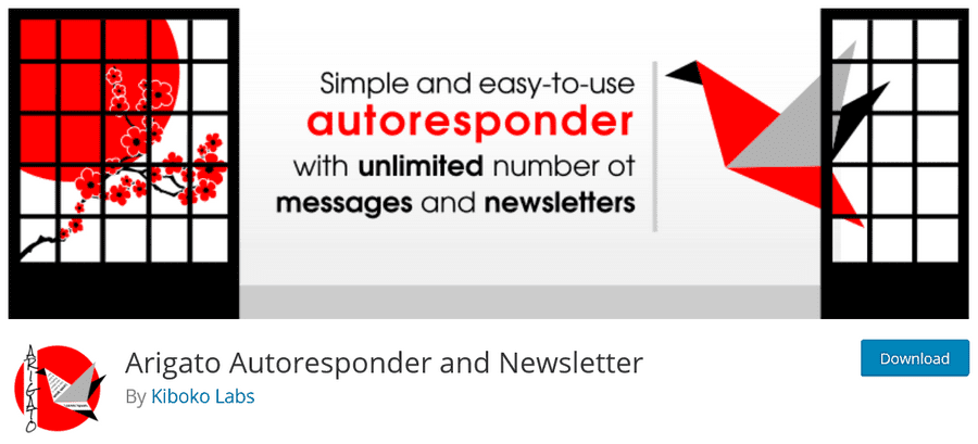 23 Best Email Autoresponders for Marketing Automation (Free and Paid Software) Arigato Autoresponder and Newsletter plugin WordPress