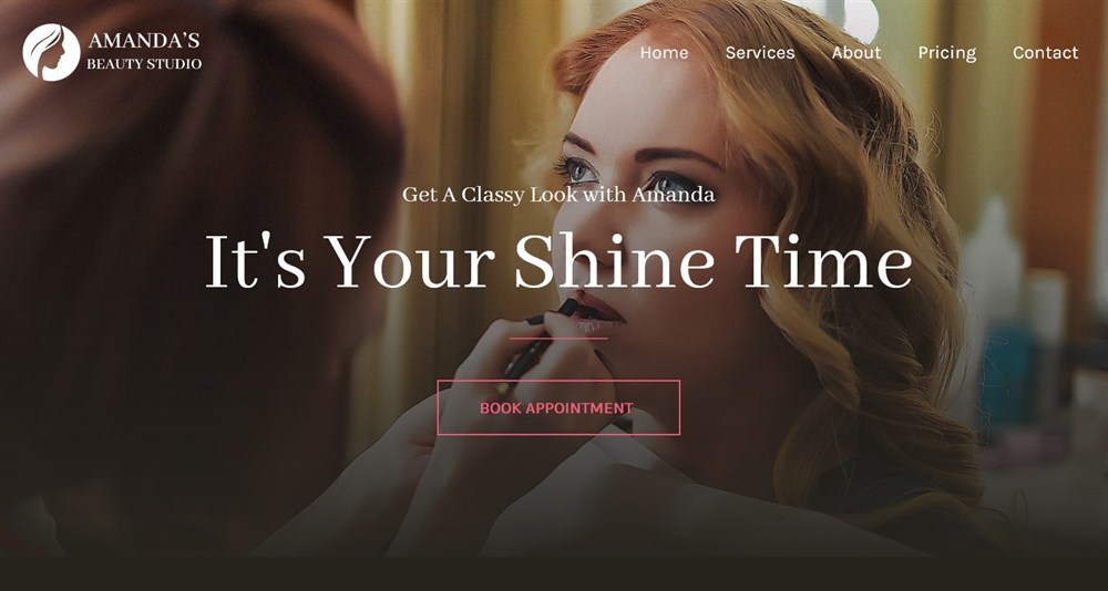 280+ Elementor Templates for Every Niche (Free + Premium) Astra's Elementor Makeup Artist Studio template