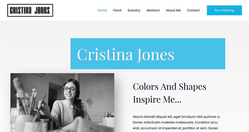 280+ Elementor Templates for Every Niche (Free + Premium) Astra's Freelance Artist template