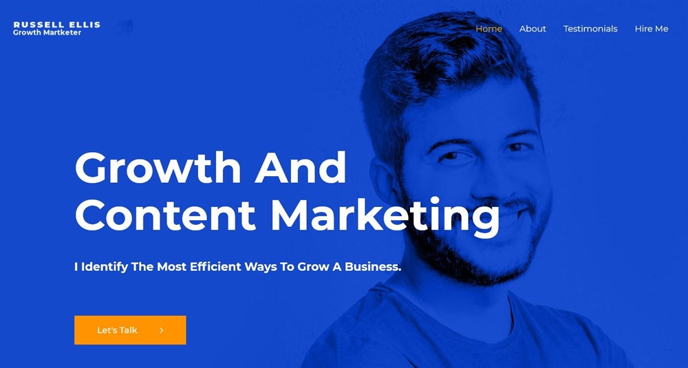 280+ Elementor Templates for Every Niche (Free + Premium) Astra's Growth Marketer demo