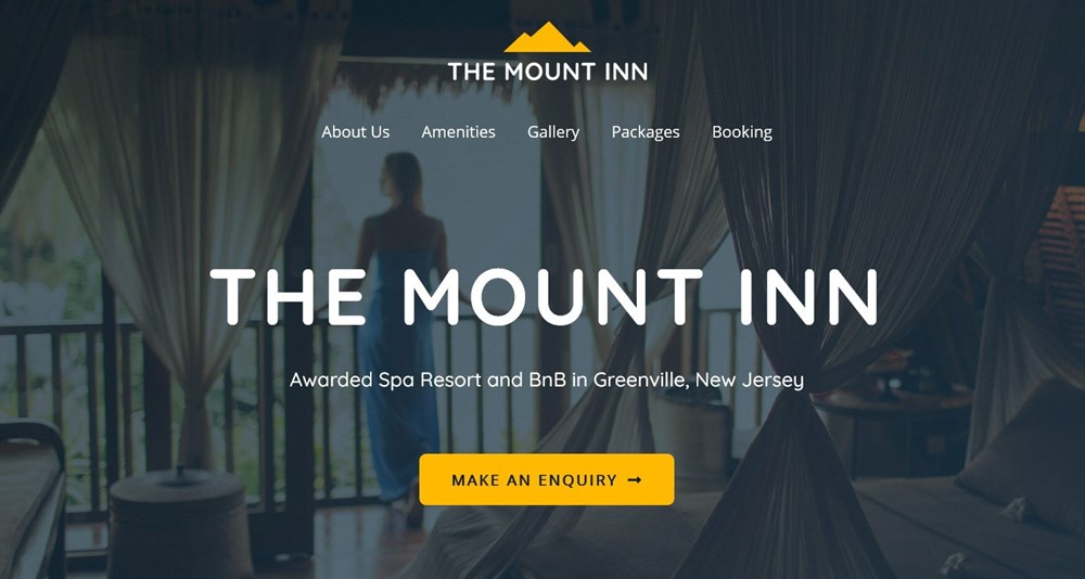 280+ Elementor Templates for Every Niche (Free + Premium) Astra's Hotel and BnB template