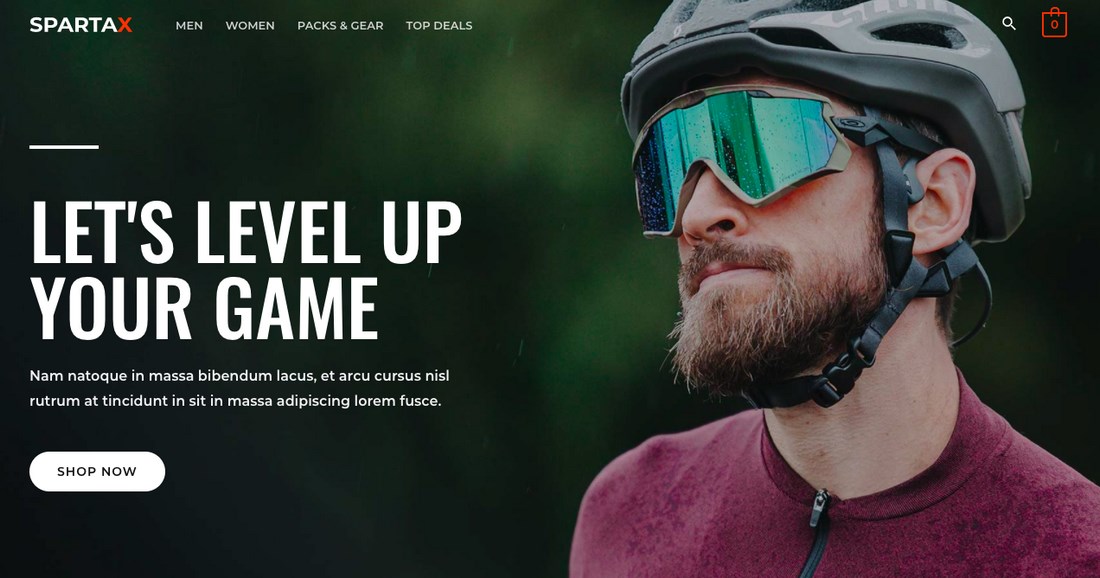 Sports Wear Store Starter Templates for Elementor Page Builder Astra's Sports Wear Store Template
