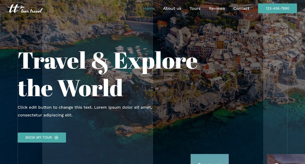 280+ Elementor Templates for Every Niche (Free + Premium) Astra's Travel Agency template
