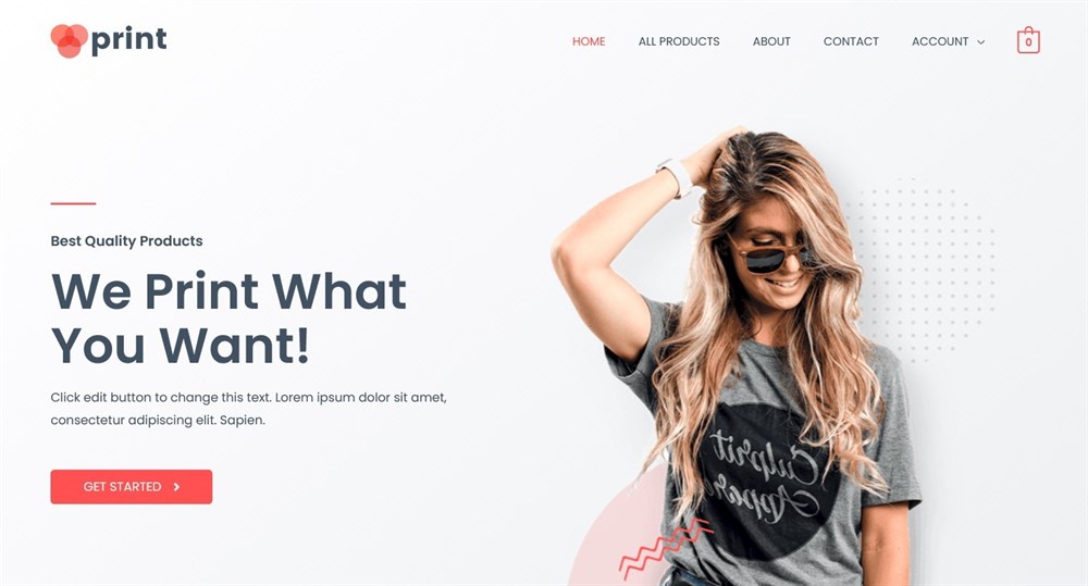 40 Best Free WordPress eCommerce Themes – Online Stores Made Easy! Astra's WooCommerce Elementor Template Custom Printing