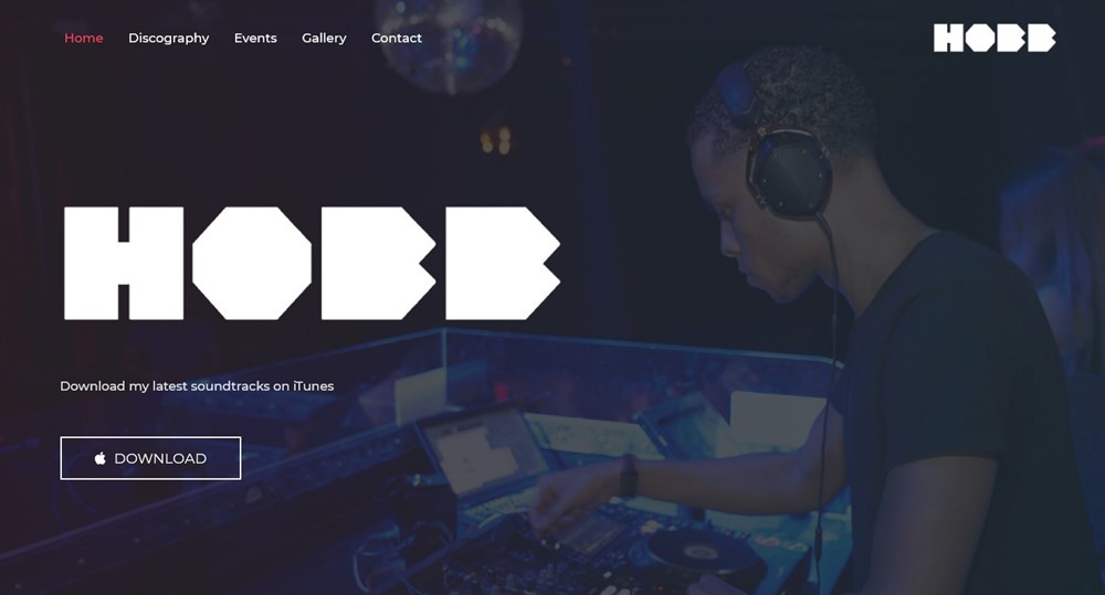 280+ Elementor Templates for Every Niche (Free + Premium) DJ Hobb template