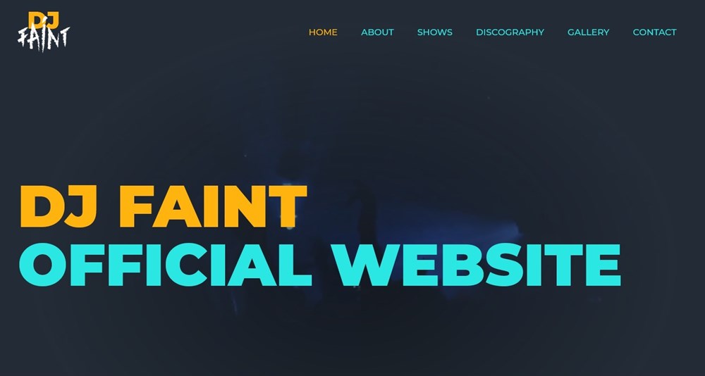 280+ Elementor Templates for Every Niche (Free + Premium) Disc Jockey demo site