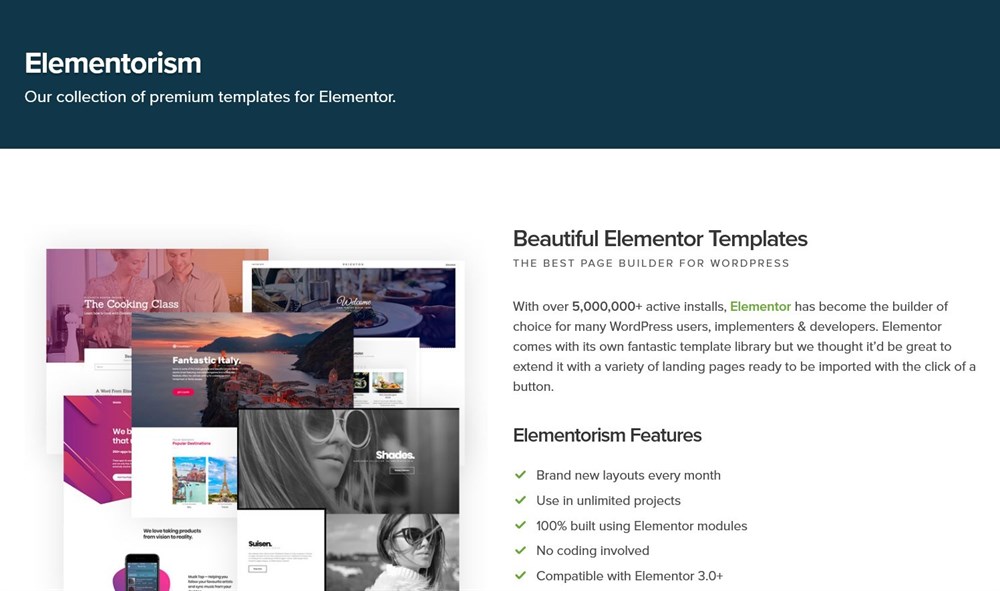 280+ Elementor Templates for Every Niche (Free + Premium) Free Premium Templates for Elementor Elementorism