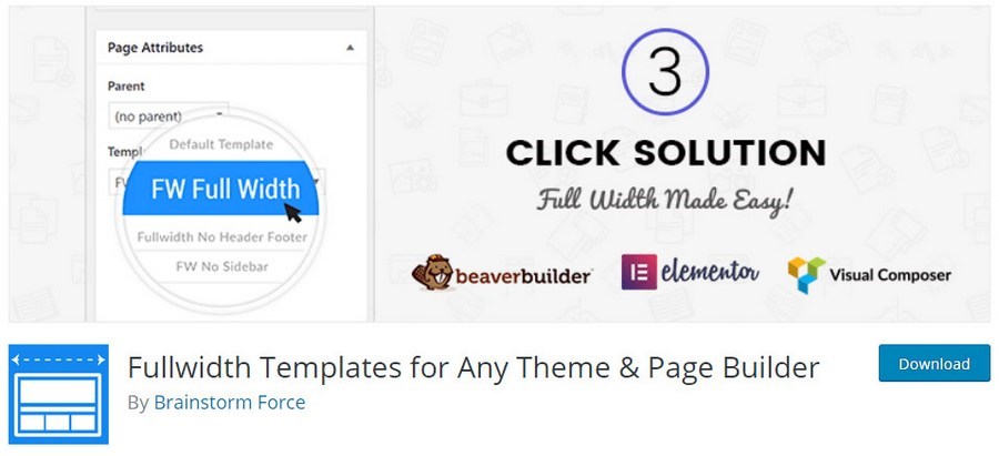 17 Best Beaver Builder Addons (Free Plugins Included) Fullwidth templates for any theme and page builder WordPress plugin