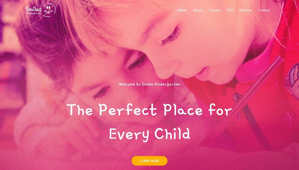 280+ Elementor Templates for Every Niche (Free + Premium) Kindergarten demo site