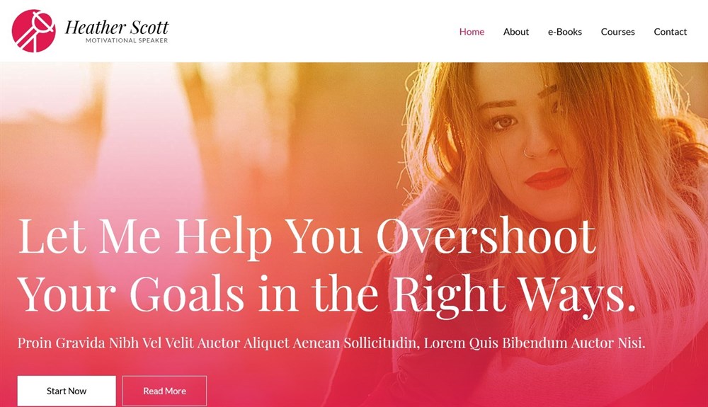 280+ Elementor Templates for Every Niche (Free + Premium) Motivational Speaker Elementor template