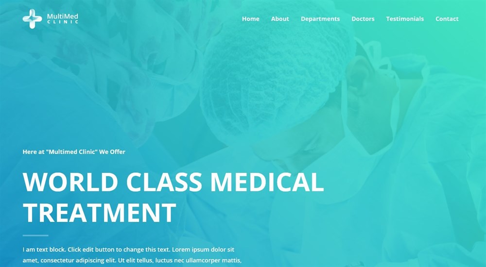 280+ Elementor Templates for Every Niche (Free + Premium) MultiMed Clinic demo