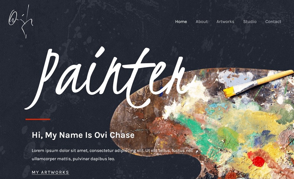 280+ Elementor Templates for Every Niche (Free + Premium) Painter demo site