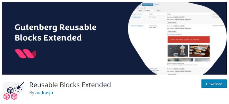 WordPress Block Patterns: The Complete Beginner’s Guide Reusable block extended plugin