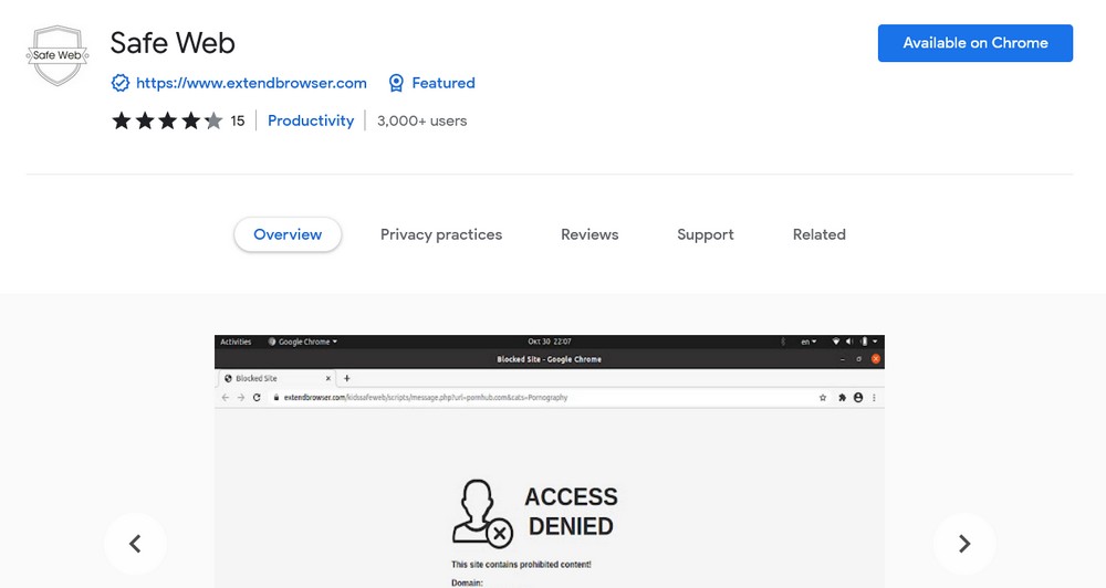 How To Block Websites on Chrome – Step by Step Guide Safe Web chrome extension