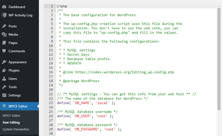 How To Edit wp-config.php in WordPress (Step by Step Guide) WP config file editor plugin