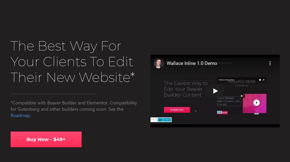 17 Best Beaver Builder Addons (Free Plugins Included) Wallace Inline Client-Friendly Editor for WordPress