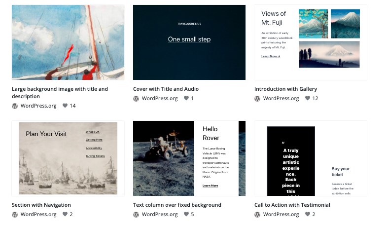 WordPress Block Patterns: The Complete Beginner’s Guide WordPress block pattern library