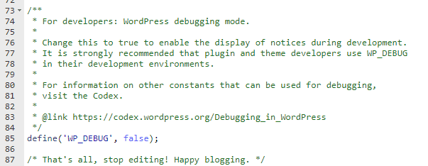 How To Edit wp-config.php in WordPress (Step by Step Guide) WordPress debugging mode