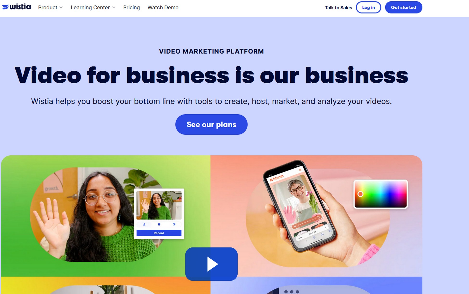 14 Video Hosting Platform Options Compared: Our Expert Picks wistia platform image