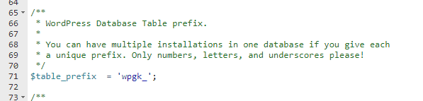 How To Edit wp-config.php in WordPress (Step by Step Guide) wpconfig table prefix