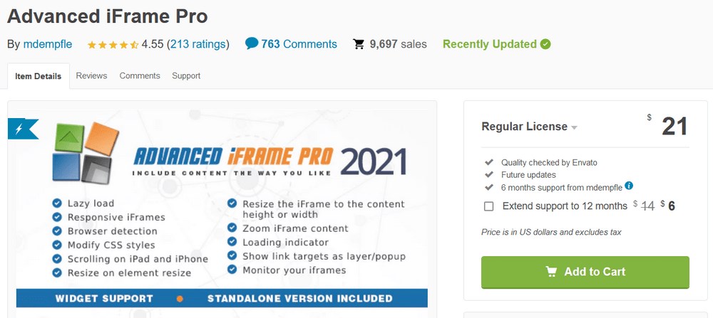 How To Embed Iframes in WordPress Site (Manually and With Plugins) Advanced iFrame pro WordPress plugin