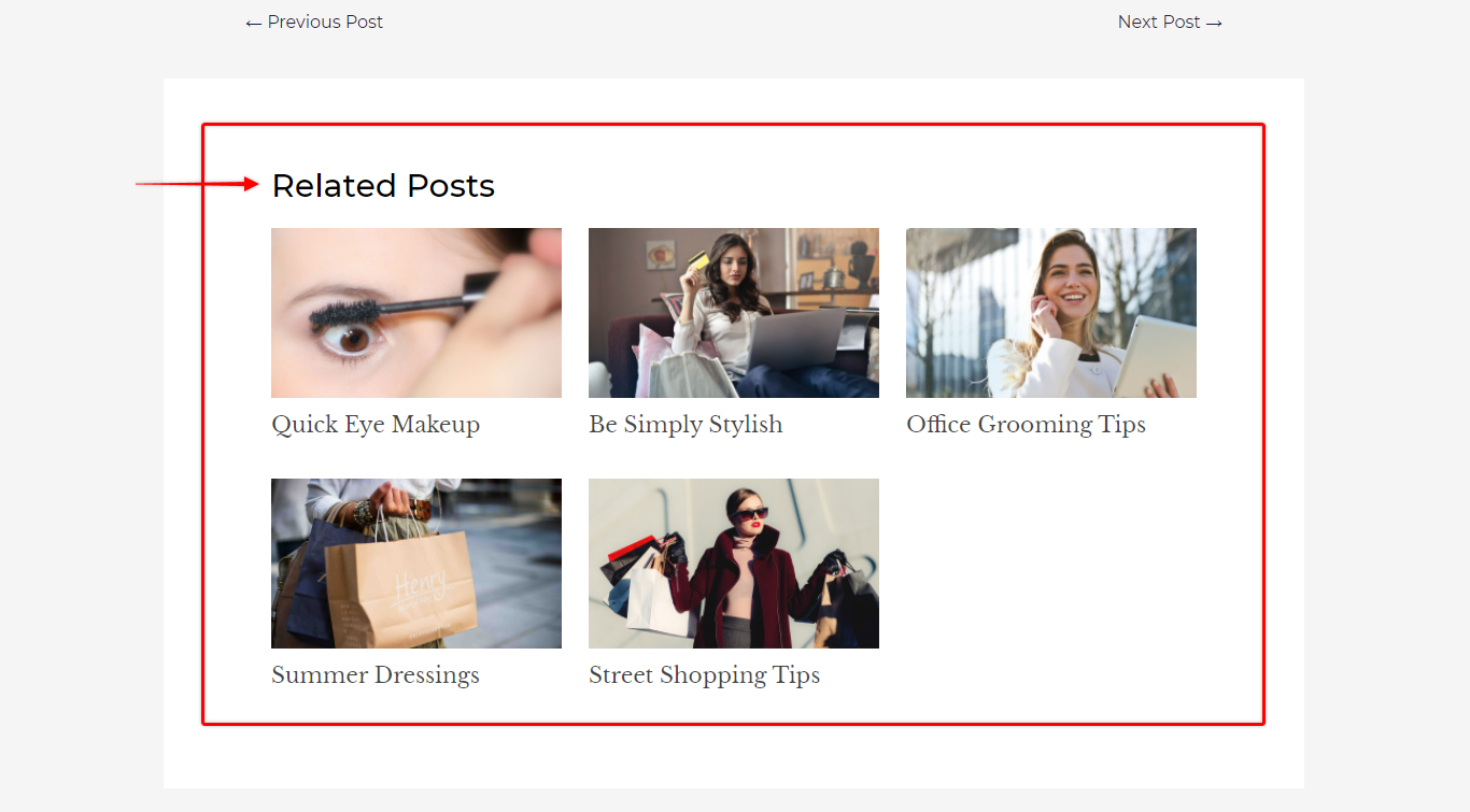 How to Display the Post Category as a Related Posts Title? Astra Related Posts