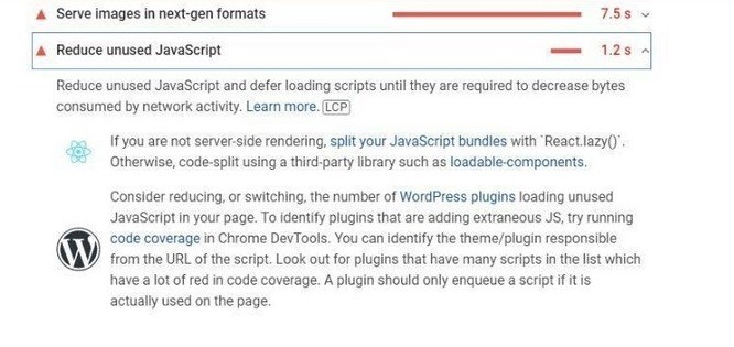 How To Fix Google Core Web Vitals on a WordPress Website reduce unused JavaScript
