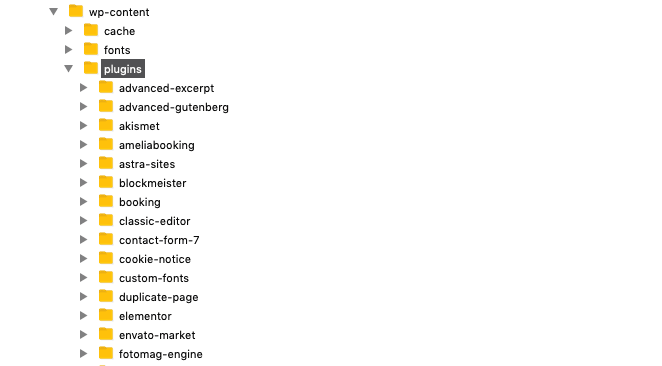 How To Fix the HTTP 503 Service Unavailable Error in WordPress WordPress wp-content folder