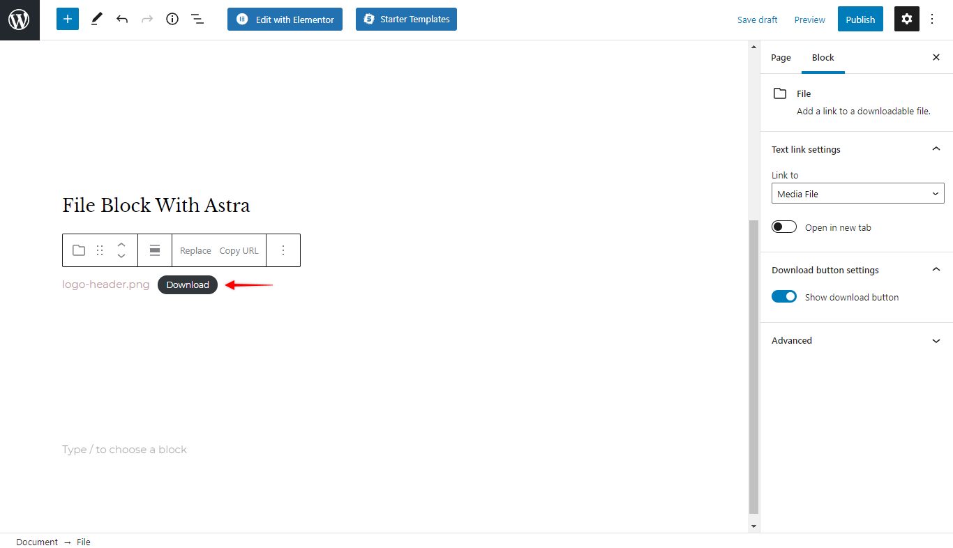 Gutenberg Editor And Frontend UI Improvements With Astra (3.7.4) Old File Block