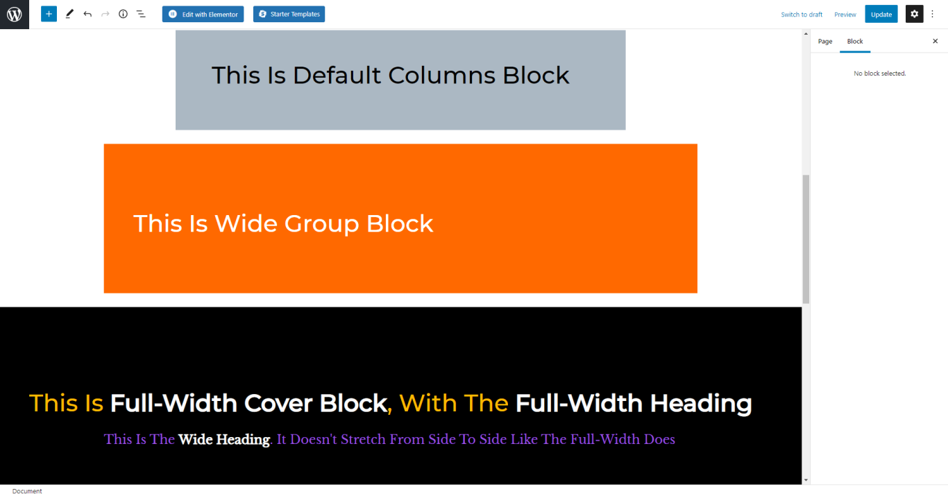 Gutenberg Editor And Frontend UI Improvements With Astra (3.7.4) Gutenberg Block Layouts
