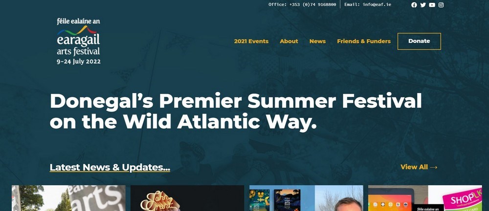 How To Build a Dynamic Website From Scratch With WordPress Eaf website