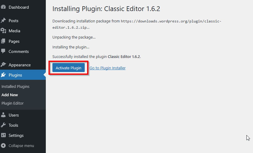 How To Install or Add WordPress Plugins (Guide for Beginners) Activate WordPress plugin