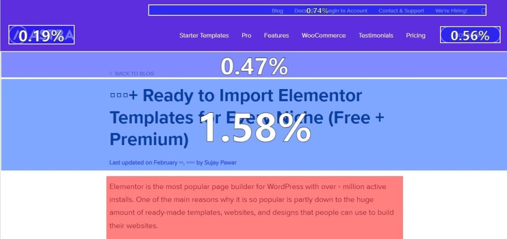 10 Important Website Performance Metrics You Should Track (Plus Tools to Use) Astra heatmap data