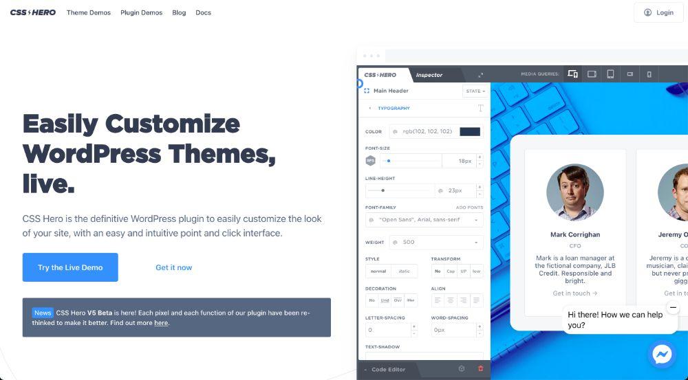 How To Change Theme Color in WordPress (6 Easy Ways) CSS hero homepage