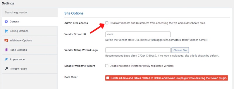 How To Create an Online Marketplace With WordPress - Ultimate Guide Disallow Vendors and Customers from accessing the wp-admin dashboard area