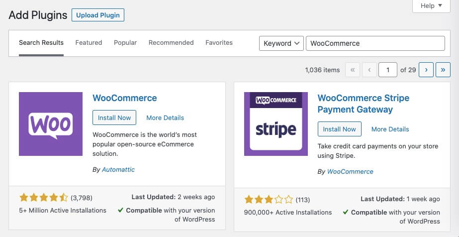 WooCommerce Stripe Setup: Guide to Setting Up Online Payments Install WooCommerce plugin