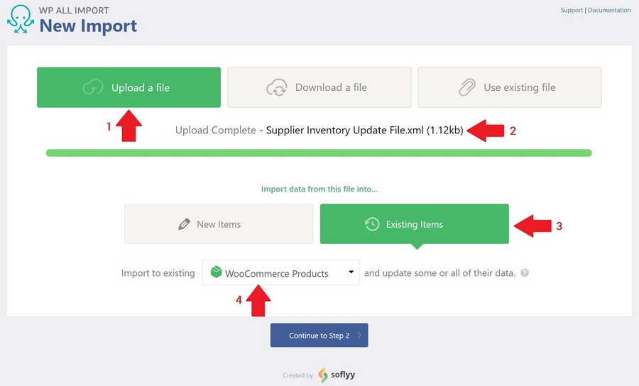 How To Bulk Edit WooCommerce Products – Step by Step Guide upload the import file