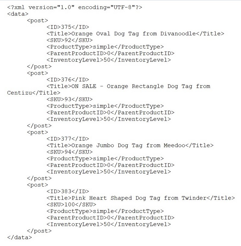 How To Bulk Edit WooCommerce Products – Step by Step Guide WooCommerce product data XML file