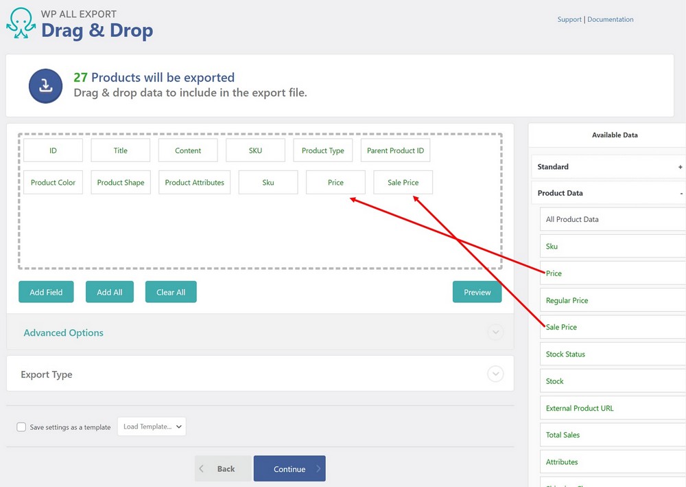 How To Bulk Edit WooCommerce Products – Step by Step Guide WP all export drag and drop