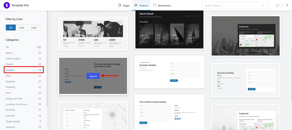 How To Create a Landing Page in WordPress (3 Methods) Add contact section