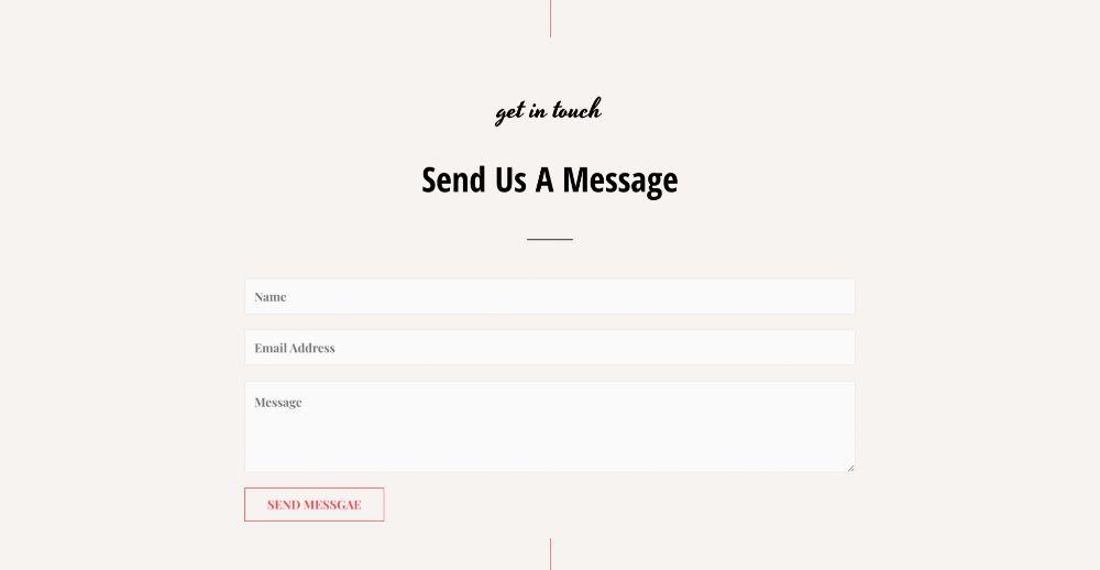 How To Create a Restaurant Website (WordPress Guide) contact form