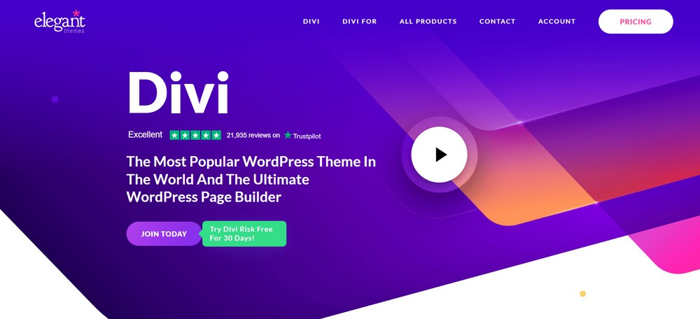 How To Create a Landing Page in WordPress (3 Methods) Divi ultimate WordPress visual landing page builder