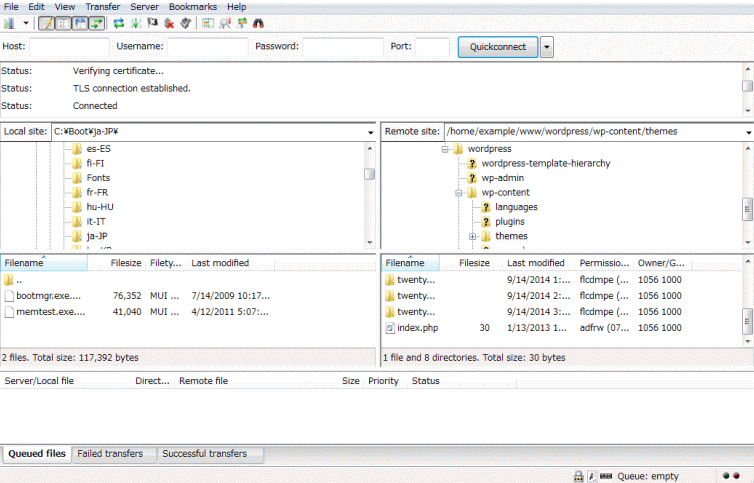 How To Delete a Theme in WordPress – 4 Easy Methods to Delete or Uninstall FileZilla to access WordPress theme folder