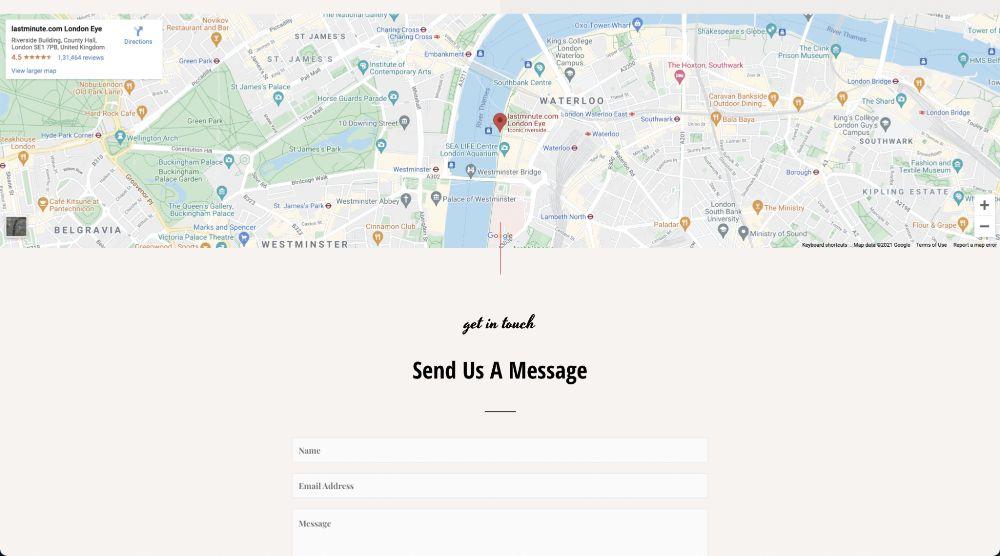 How To Create a Restaurant Website (WordPress Guide) google maps and contact forms